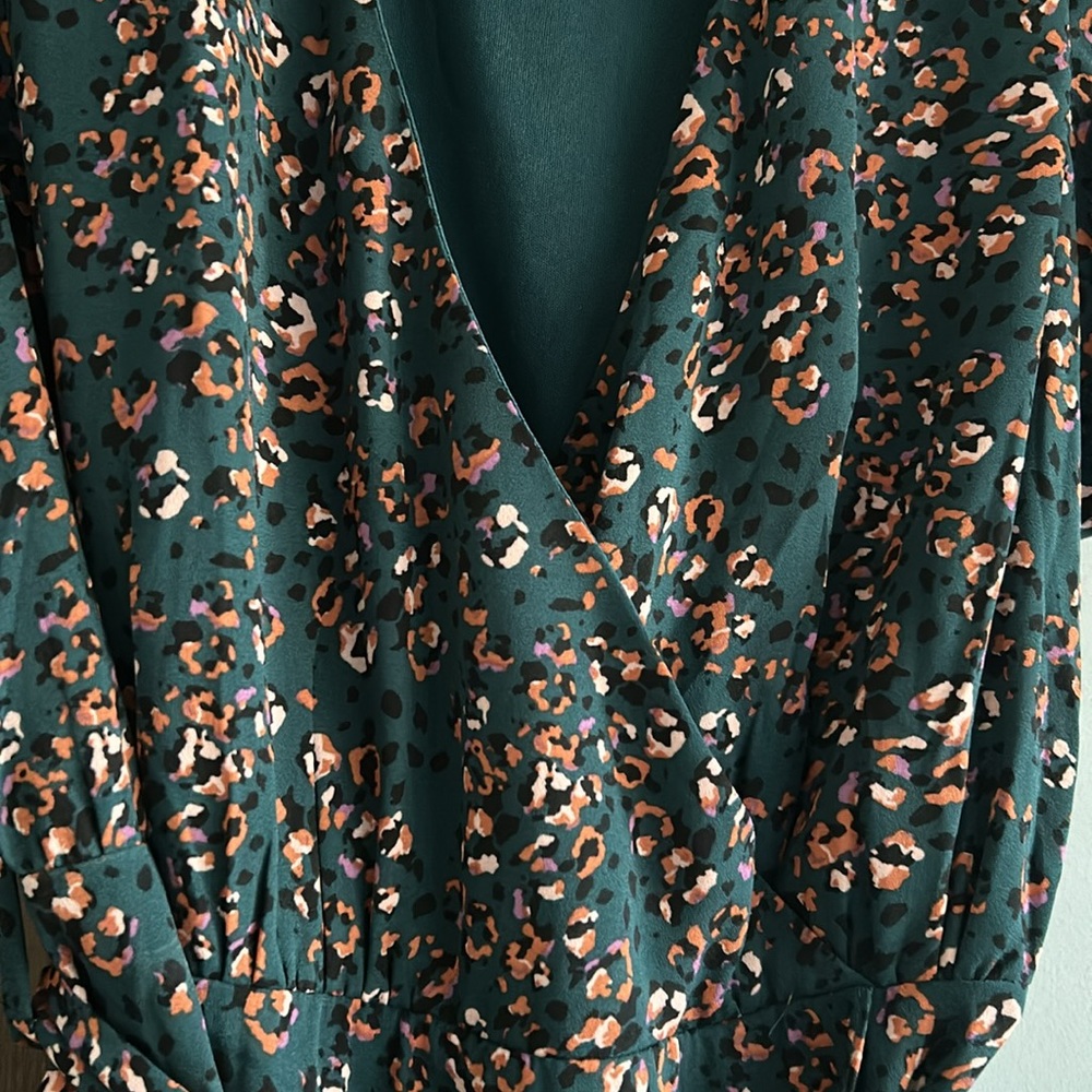 Sadie & Sage Dark Teal Dress | Size S - Picture 2 of 8